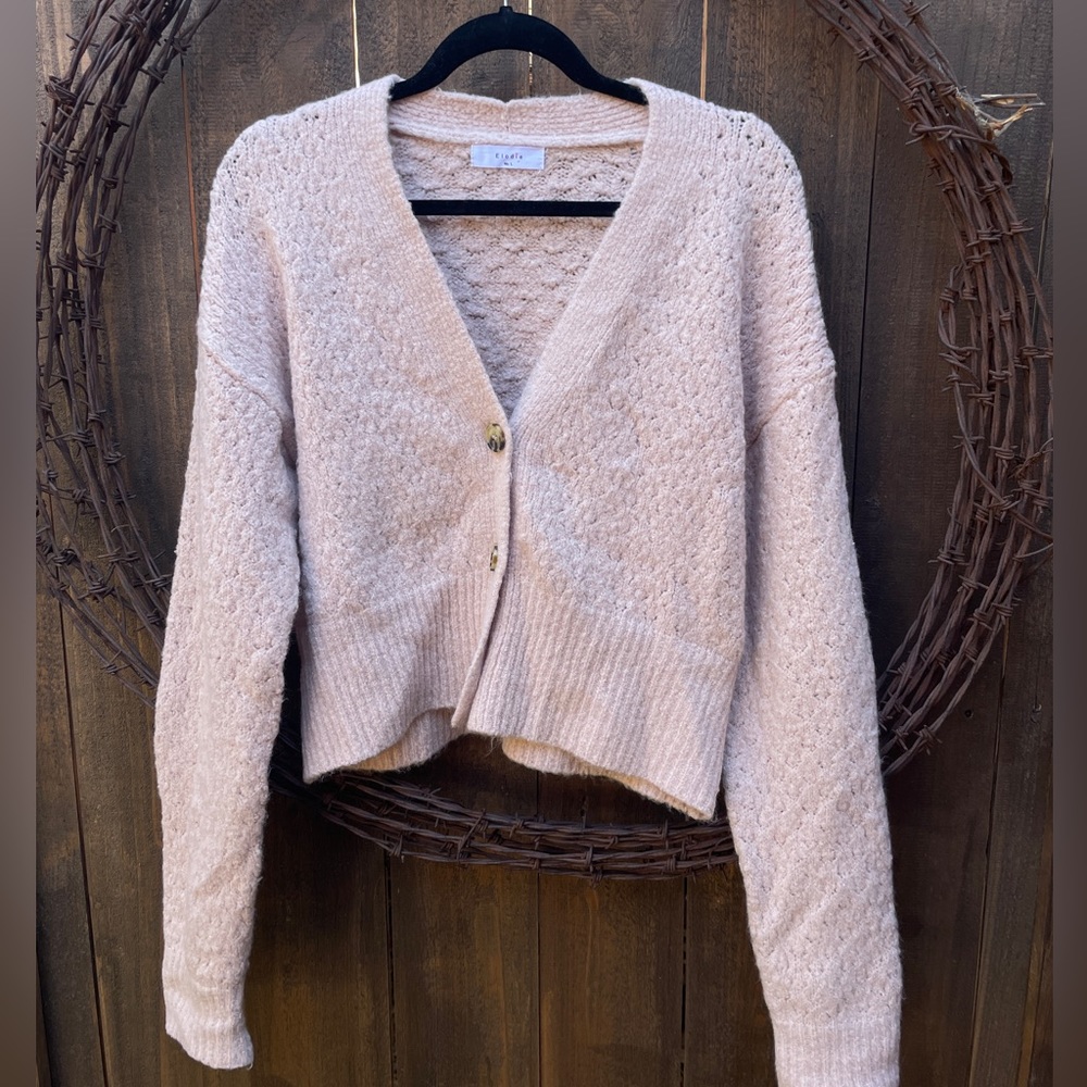 Elodie knit crop top